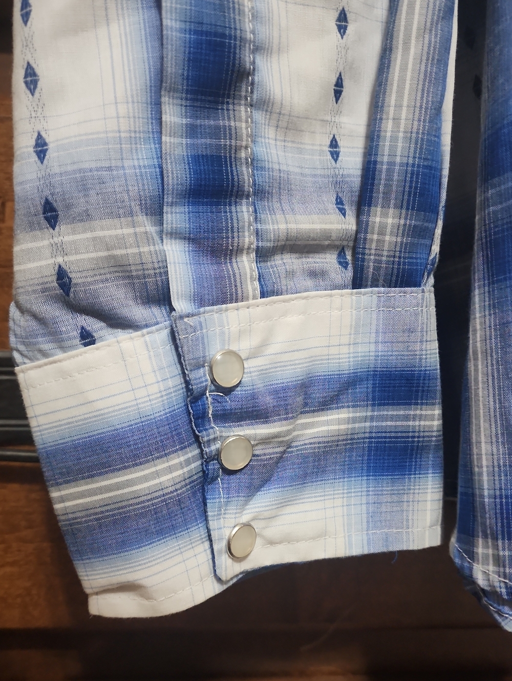 Work N' Sport Plaid Button-Up Shirt - Picture 6 of 8